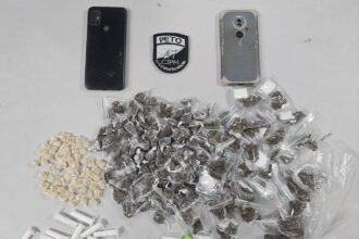 PM apreende drogas e prende dupla em São Marcos