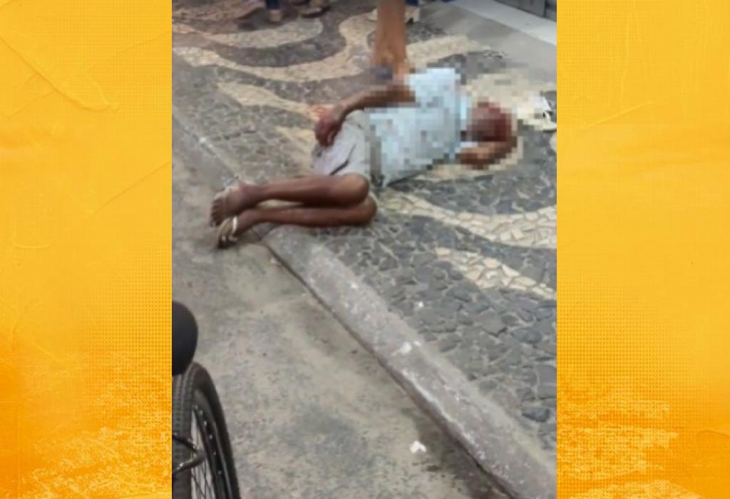 PM prende homem acusado de agredir idoso próximo a prefeitura em Santo Antônio de Jesus
