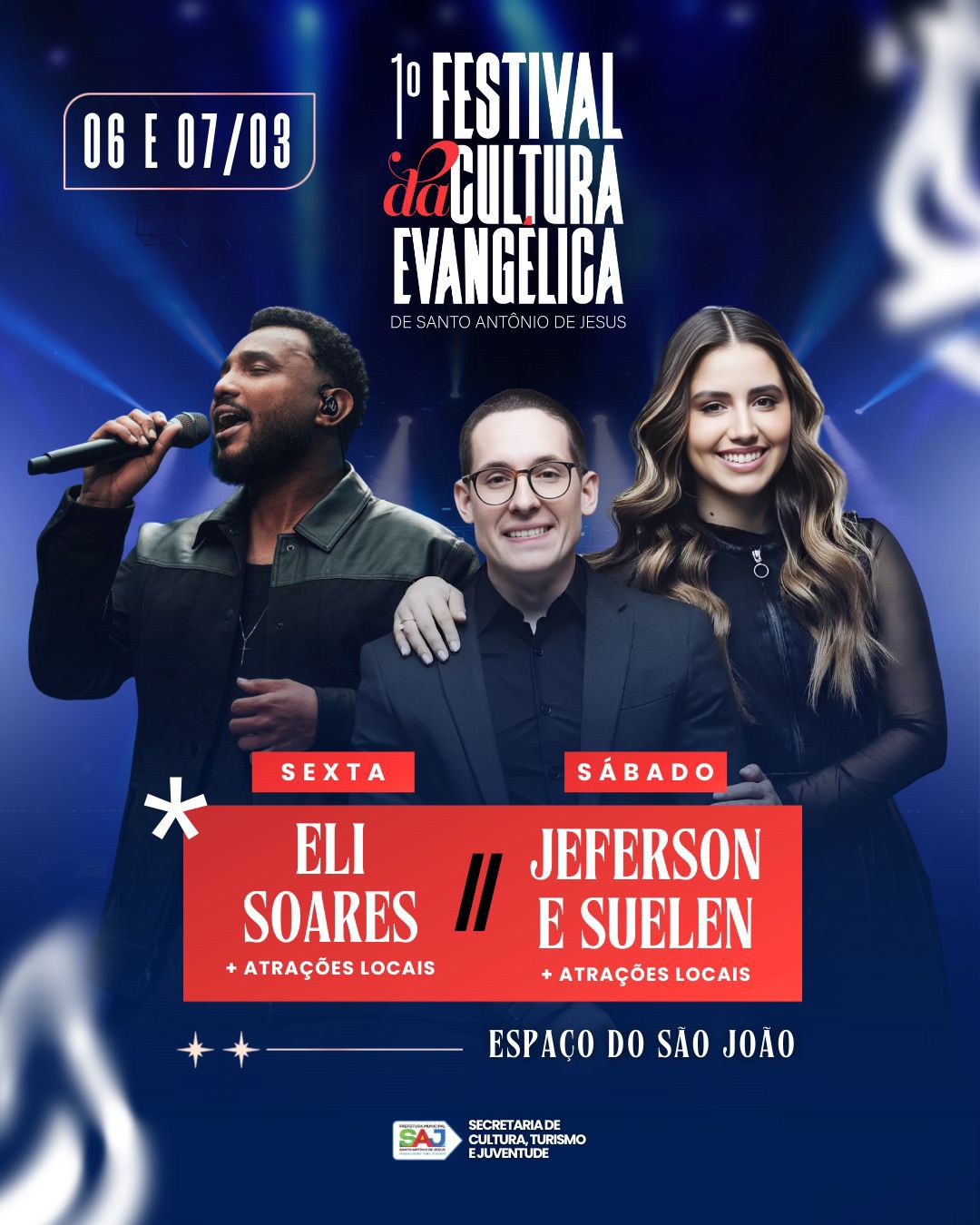 Prefeitura de Santo Antônio de Jesus realizará o 1º Festival da Cultura Evangélica – Prefeitura de Santo Antônio de Jesus - BA