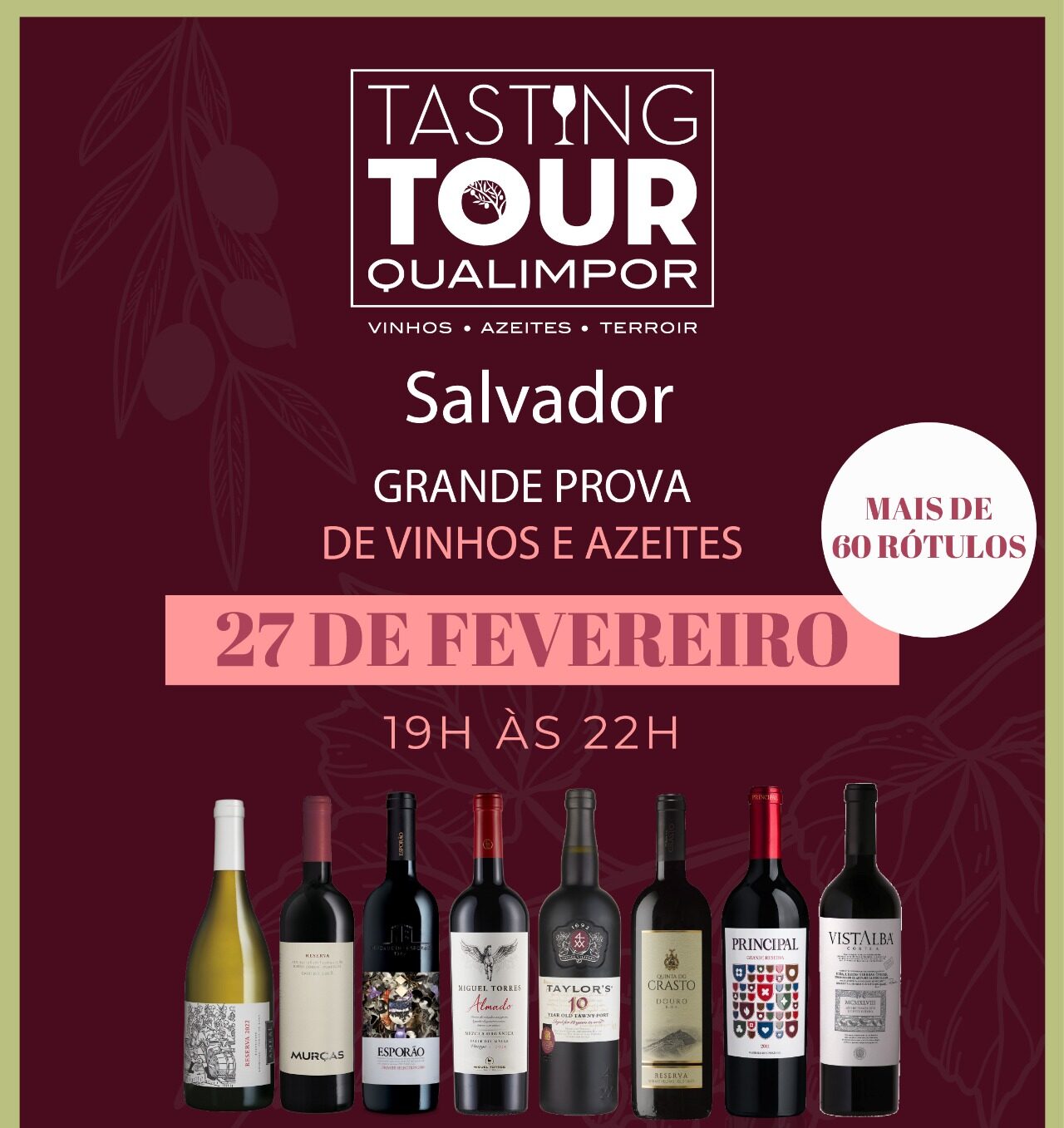 Qualimpor traz Tasting Tour a Salvador com rótulos icônicos
