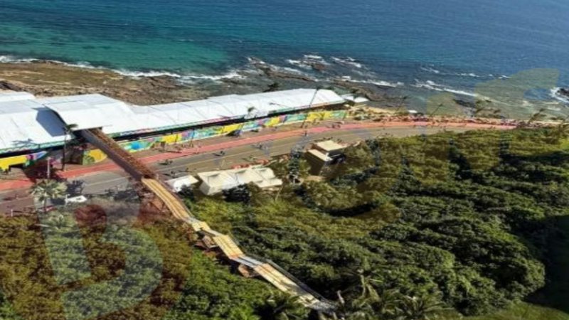 Relatório do MP-BA aponta risco ambiental e urbanístico em passarela interditada no Morro do Ipiranga