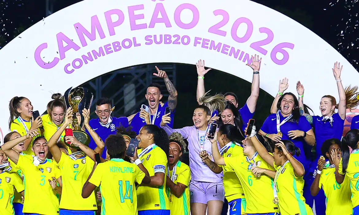 Brasil é campeão Sul-Americano Feminino Sub-20