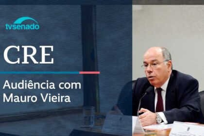 Chanceler debate tensões no Oriente Médio com a CRE – 18/3/26 — Senado Notícias