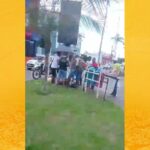 Colisão entre motos é registrada próximo à Prefeitura de Santo Antônio de Jesus