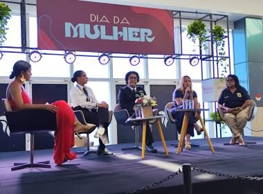 Polícia Civil promove roda de conversa sobre violência contra a mulher no Shopping Salvador Norte | SSP