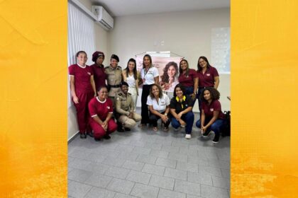 Polícia Militar promove ação educativa sobre direitos das mulheres em empresa de Santo Antônio de Jesus