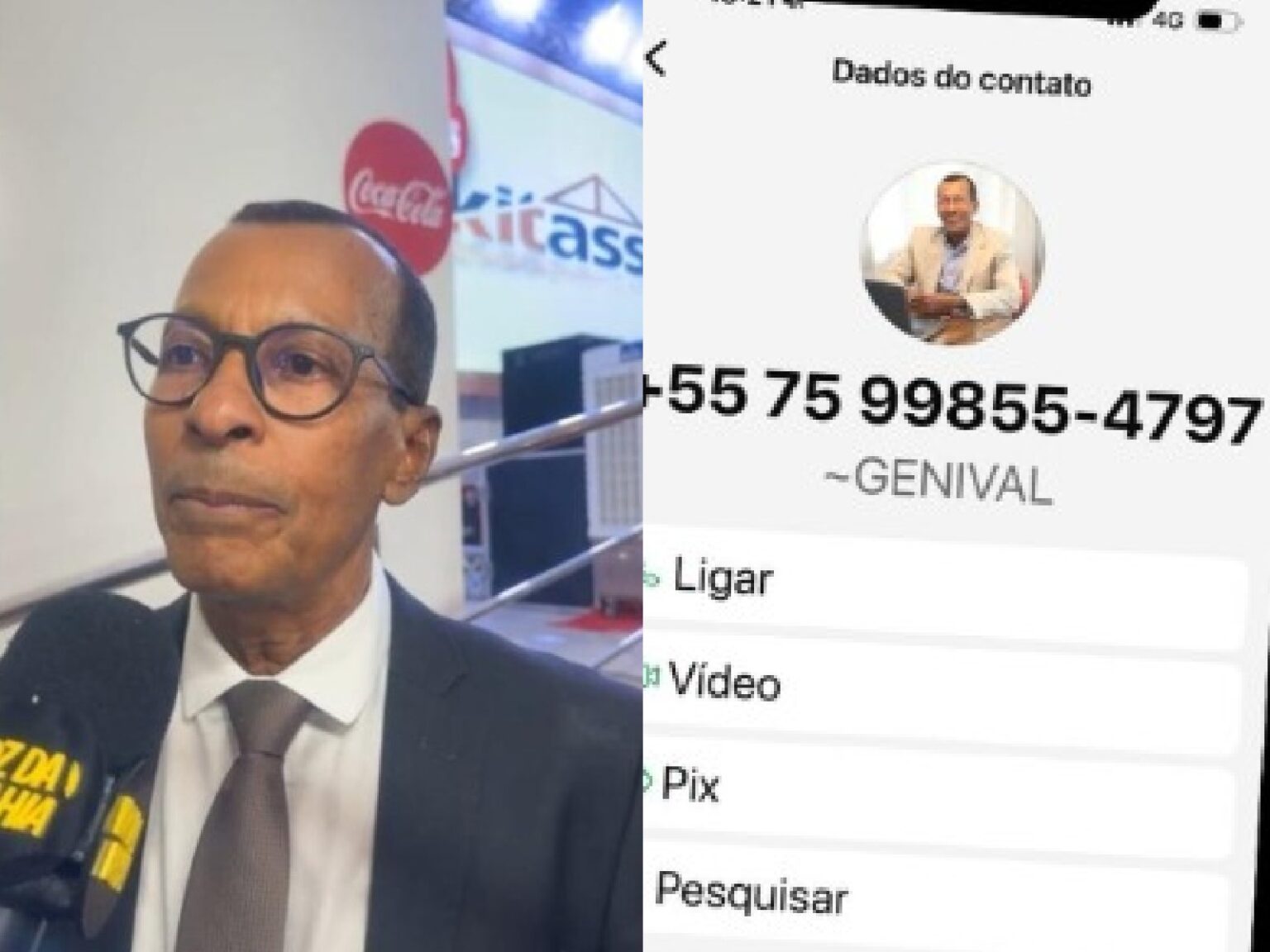 Prefeito de SAJ, Genival Deolino alerta para golpe com WhatsApp falso utilizando sua identidade