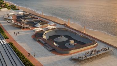 Projeto do Skatepark do Subúrbio, primeira pista de skate do Brasil com selo olímpico, será apresentado nesta segunda-feira (16) | SUDESB