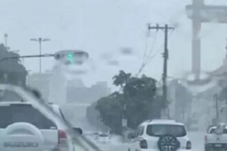 Salvador tem pancadas de chuva ao longo do dia de seu aniversário