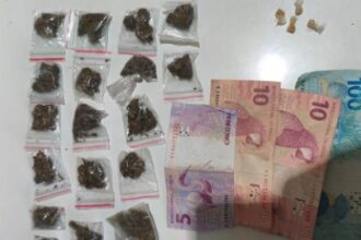 Suspeito é preso por tráfico de drogas durante ação policial em Muritiba