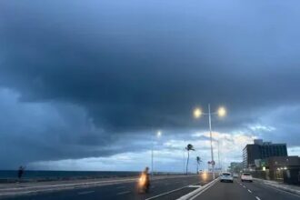 Tempestade provoca alerta de chuvas fortes em áreas da Bahia nesta sexta