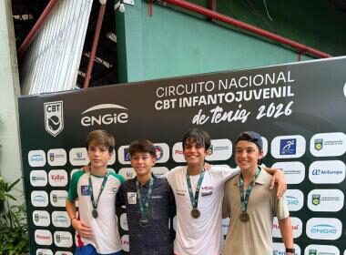 Tenistas baianos apoiados pelo FazAtleta conquistam títulos na primeira etapa do circuito nacional de tênis em Belém | SUDESB