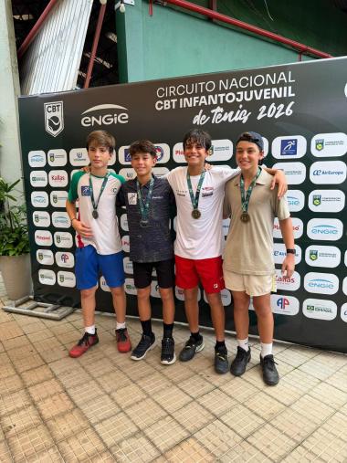 Tenistas baianos apoiados pelo FazAtleta conquistam títulos na primeira etapa do circuito nacional de tênis em Belém | SUDESB