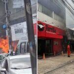 URGENTE: Incêndio em loja se espalha e atinge restaurante no Caminho de Areia