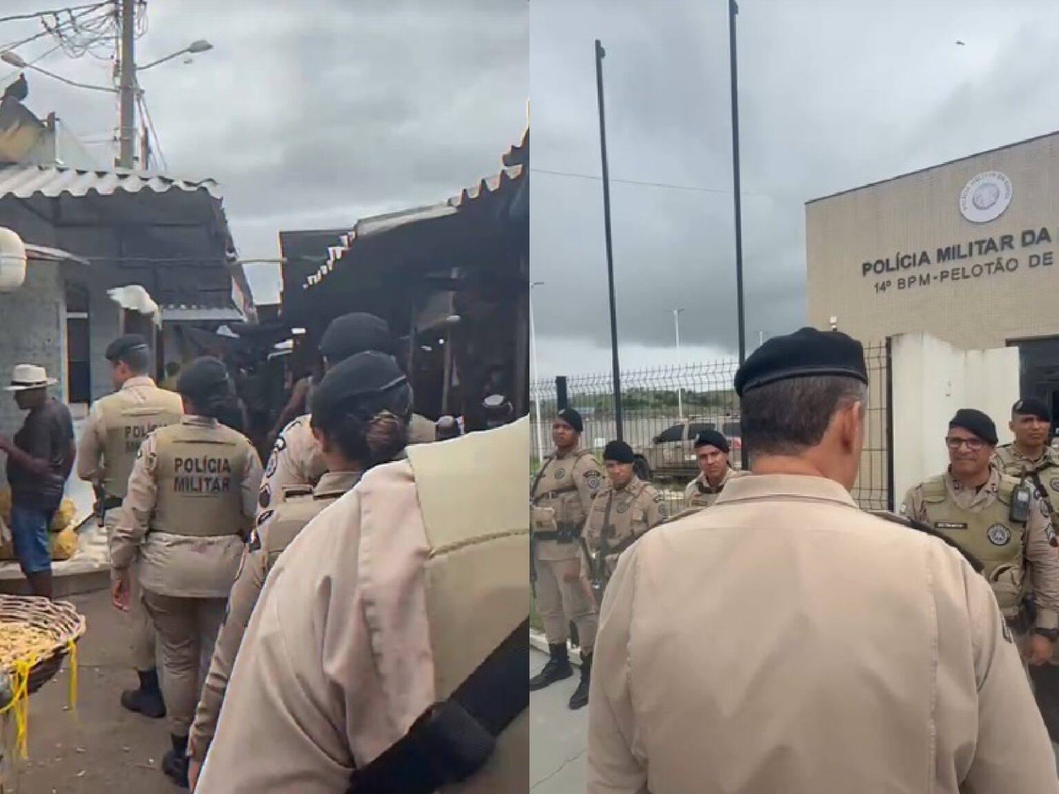 14º BPM reforça policiamento em Santo Antônio de Jesus durante Operação Força Total