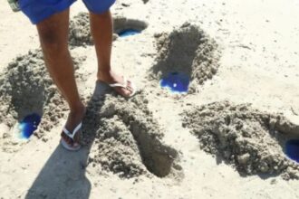 Água do mar em São Tomé de Paripe está dentro do padrão, mas manchas seguem sob investigação