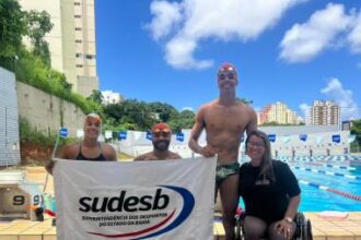 Equipe baiana de paranatação disputa Meeting Paralímpico em busca de classificação para etapa nacional com apoio da Sudesb | SUDESB