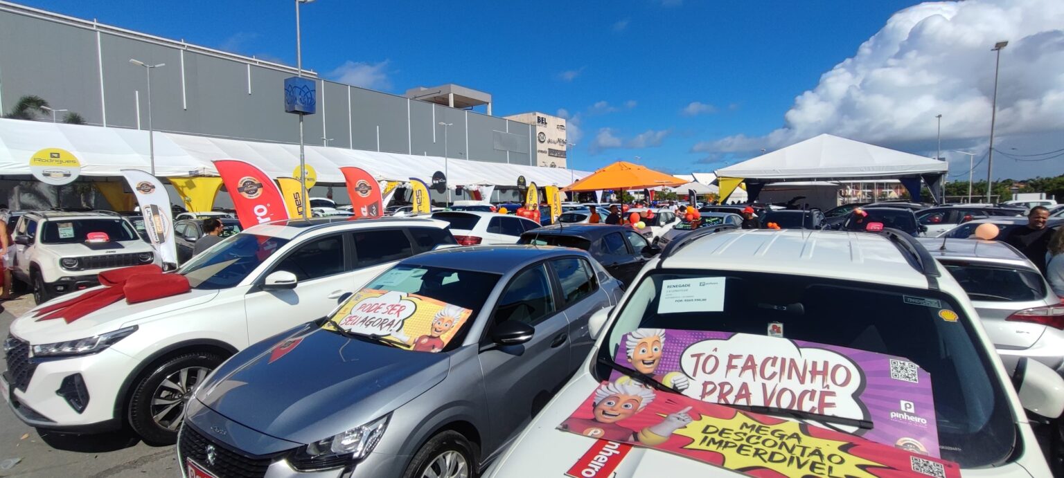 Feirão reúne mais de 1.000 seminovos com condições especiais e descontos de até R$ 10 mil