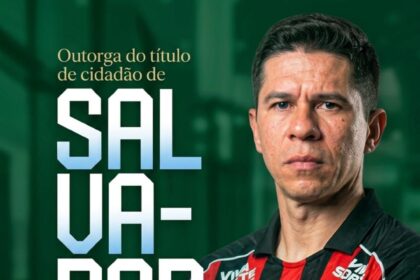Osvaldo receberá título em Salvador