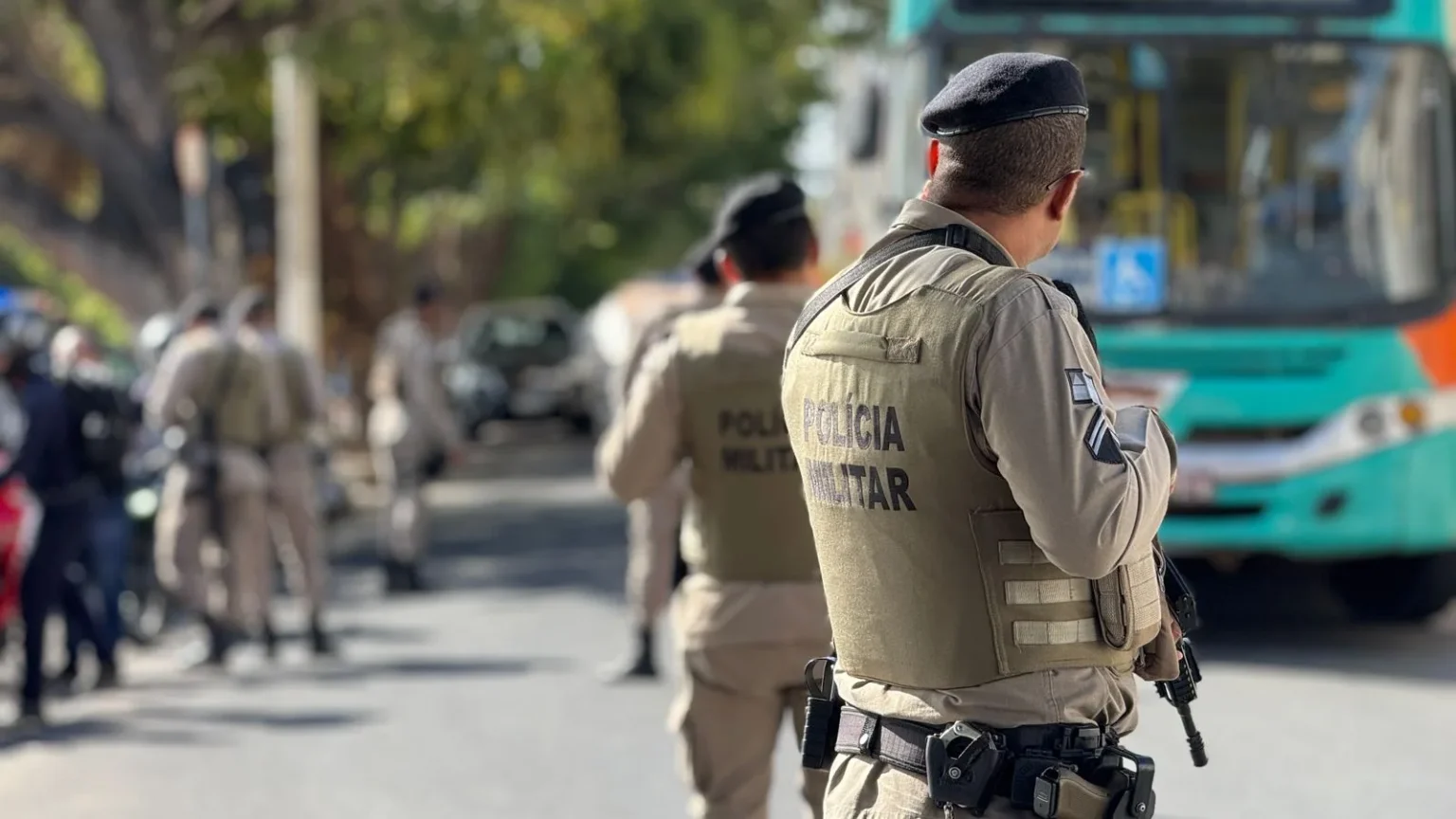 PM reforça segurança em Brotas após ataque