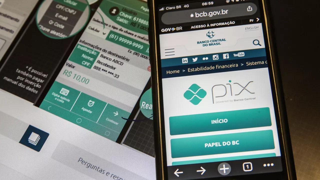 Pix já responde por 54,7% das transações financeiras no Brasil