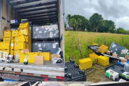 Polícia recupera carga e veículo roubados após ação na zona rural de Nazaré