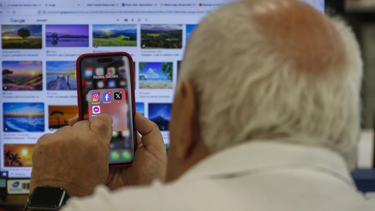 Redes sociais superam TV e rádio como principal fonte de informação no Brasil