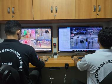 SSP reforça segurança com Central de Monitoramento e câmeras do Reconhecimento Facial na Festa dos Vaqueiros | SSP