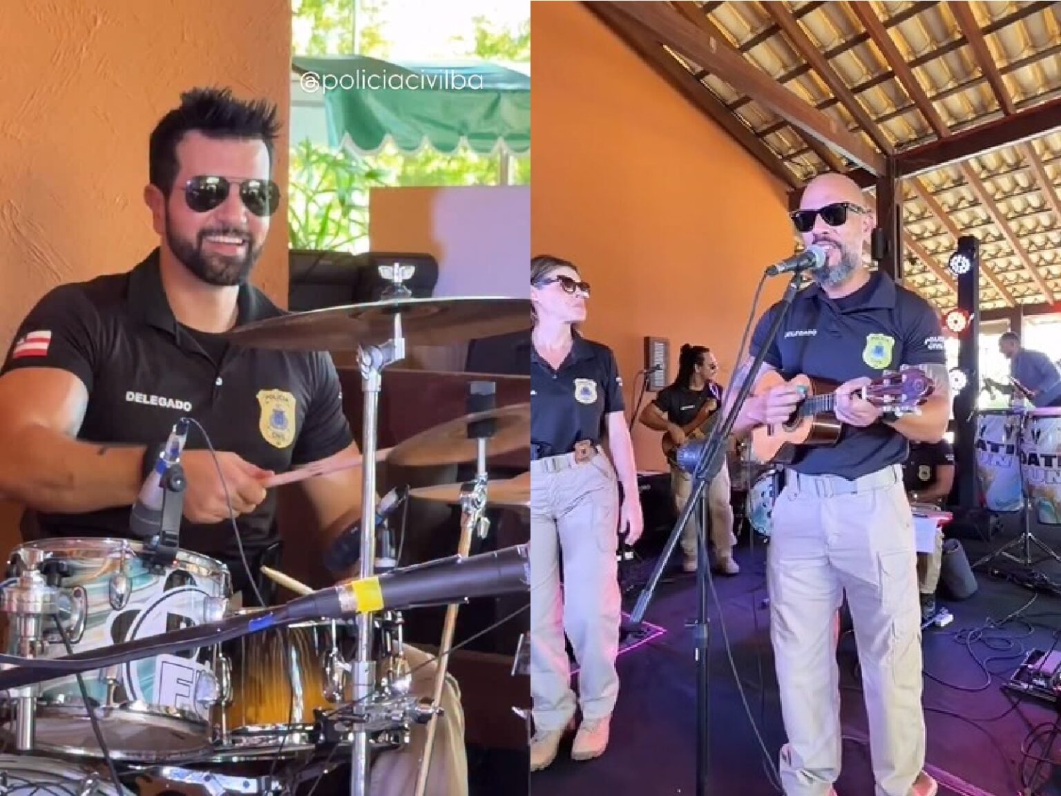 Banda da Polícia Civil da Bahia estreia durante encerramento de encontro nacional