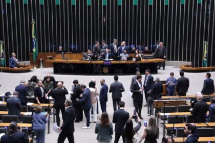 Sessão deliberativa do Plenário da Câmara dos Deputados para discussão e votação de propostas legislativas