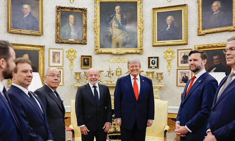 Lula em Washington: 'Eu acredito muito mais no diálogo do que na guerra'