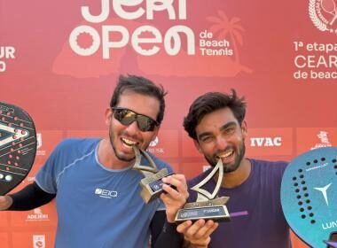 Melhores baianos no ranking mundial de beach tennis conquistam torneio internacional na Colômbia | SUDESB