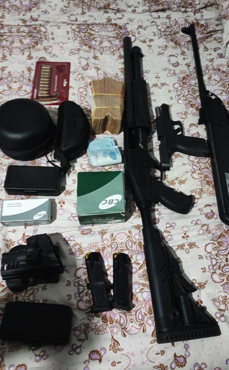 Operação é deflagrada contra fornecimento ilegal de armas