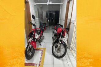 PM apreende duas motocicletas após confronto com suspeitos armados em Maragogipe