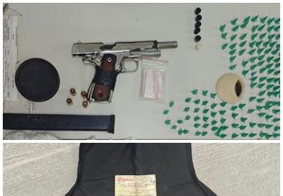 Suspeito morre após confronto com a PM em Vera Cruz; arma, drogas e placas balísticas são apreendidas