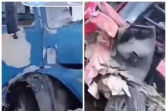 Vídeo: Colisão entre veículos na BA-110 deixa feridos  entre Castro Alves e Santa Teresinha