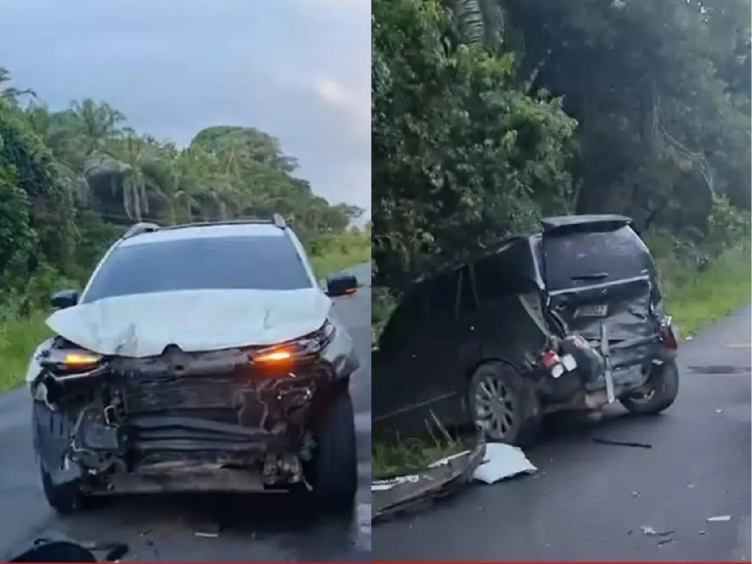 Acidente é registrado na BA-882 entre Berlinque e Cacha Pregos, em Vera Cruz
