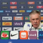 Ancelotti prepara mudanças no Brasil para duelo contra o Egito