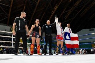 Carol Sousa, apoiada pelo FazAtleta, conquista o hexacampeonato brasileiro de kickboxing e mantém invencibilidade com apoio da Sudesb | SUDESB
