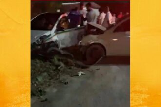 Colisão entre táxi e carro deixa feridos em trecho movimentado de Vera Cruz