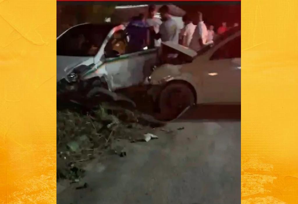 Colisão entre táxi e carro deixa feridos em trecho movimentado de Vera Cruz
