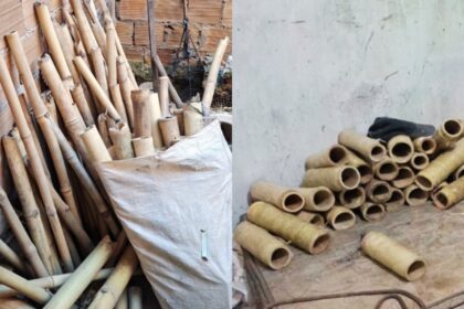 Fábrica clandestina de espadas é descoberta pela PM em Cruz das Almas durante operação
