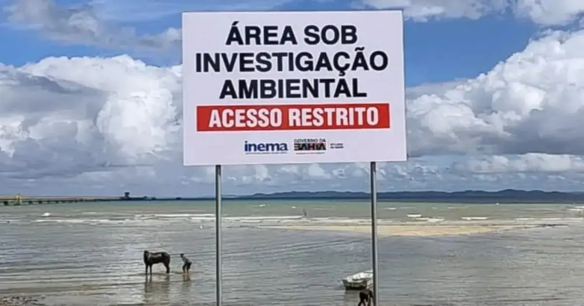 Governo Federal reconhece emergência em Salvador após desastre ambiental em São Tomé de Paripe