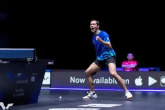 Hugo Calderano perde final e fica com vice em Ljubljana