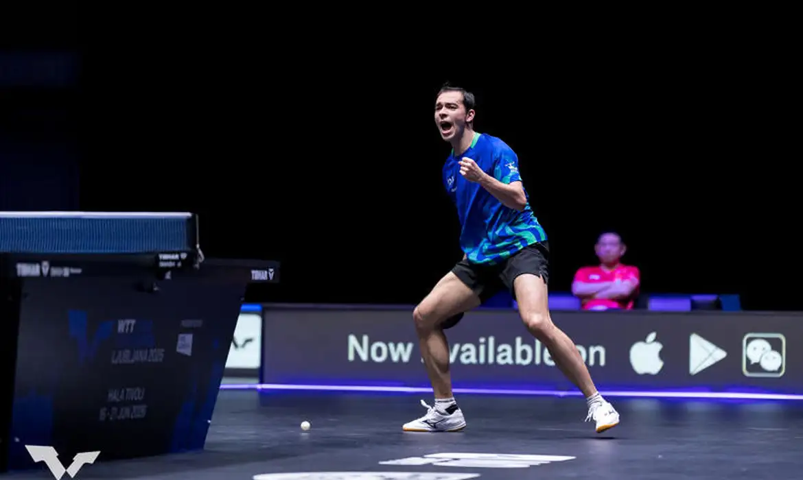 Hugo Calderano perde final e fica com vice em Ljubljana