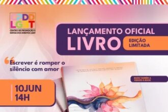 Livro de poesia retrata histórias de luta, resistência e enfrentamento à LGBTfobia; lançamento será nesta quarta-feira (10) | SJDH