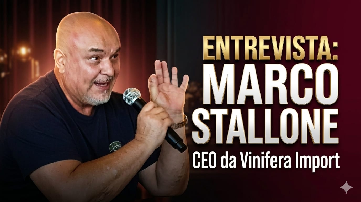 Marco Stallone analisa mercado do vinho e destaca novos rótulos para o Brasil