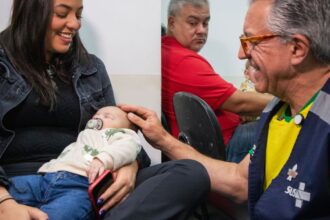 Ministério da Saúde começa a vacinar crianças com a Pneumo 20