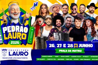 Pedrão de Lauro 2026 divulga programação oficial