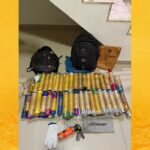 Polícia Militar apreende 78 espadas e conduz quatro pessoas durante operação em Santo Estêvão